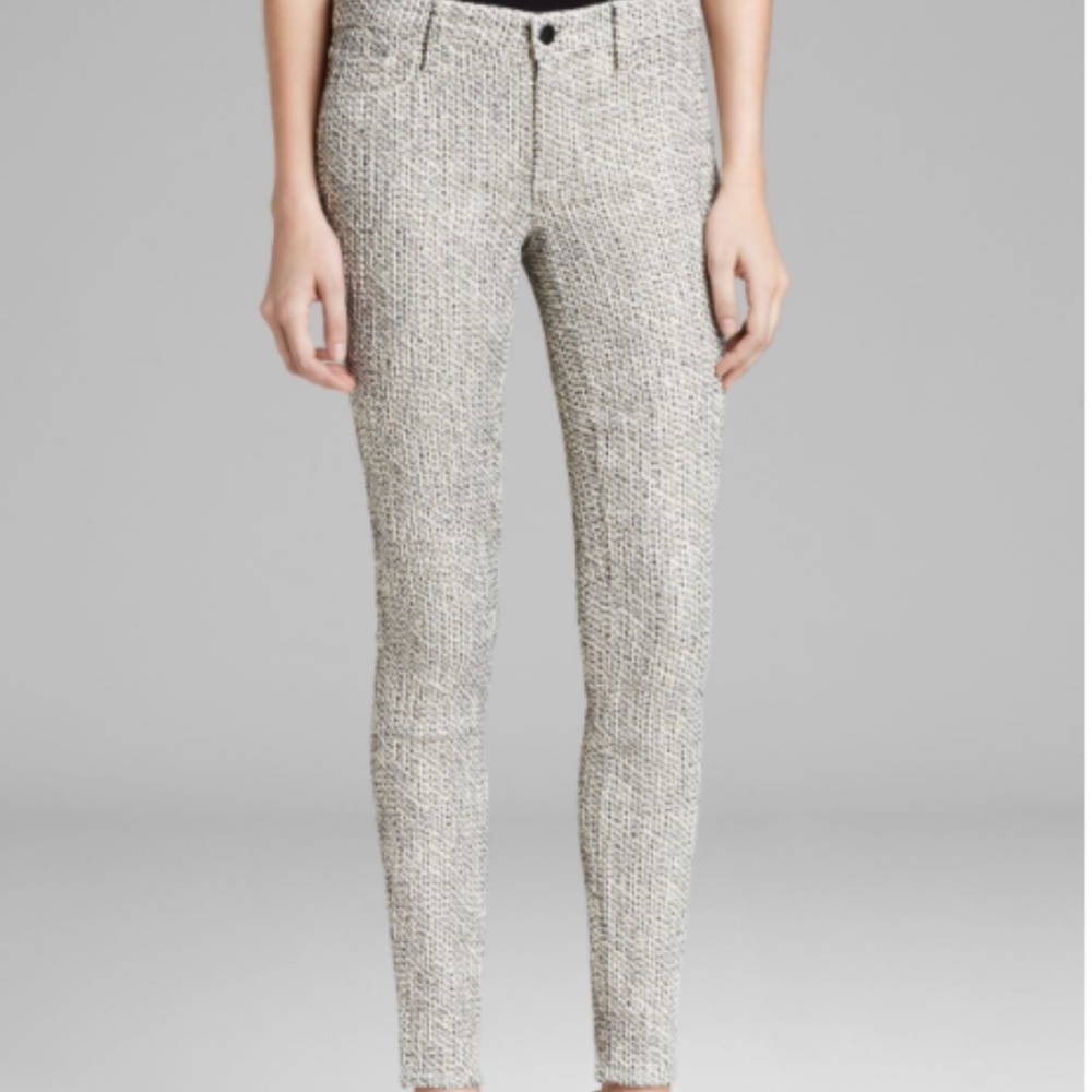 Genetic Tweed Silver Pants